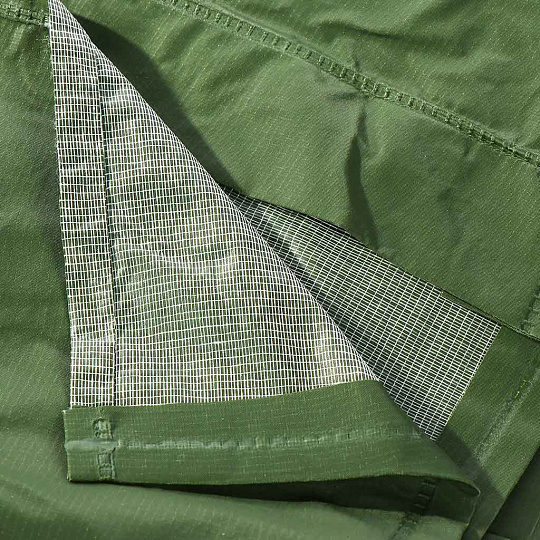 Дождевик плащ 72х120 см, с капюшоном, кнопки, ПВХ, XXXL, UNI