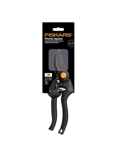 Секатор универсальный, профессиональный, Fiskars, P90, 1001530