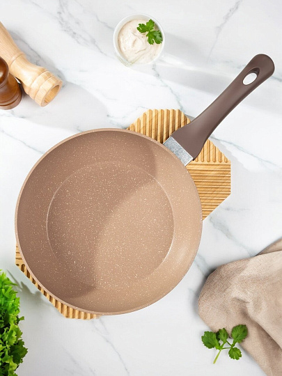 Сковорода алюминий, 26 см, антипригарное покрытие, Гурман, Pollen, индукция, ГМ2601ПОИ