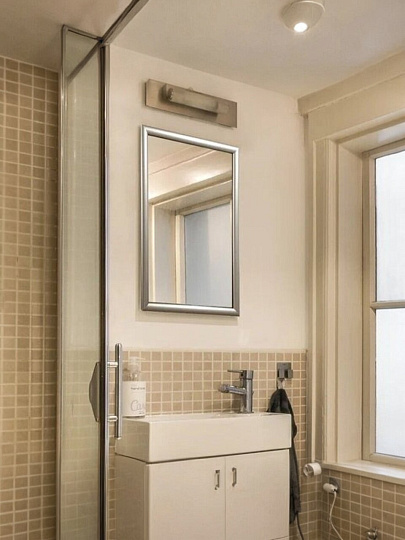 Зеркало 340х540 см,Магнат Серебро