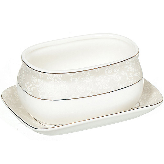 Набор чайный керамика, 16 предметов, на 6 персон, 250 мл, Balsford, Маркиза, 122-05036, подарочная упаковка