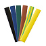 Термоусадочная трубка 10/5 мм, 21 шт, набор, 7 цветов по 3 шт, 100 мм, TDM Electric, SQ0518-0505 - фото 2