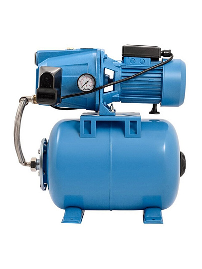 Насосная станция Unipump, 750 Вт, глубина погружения 8 м, максимальный напор 45 м, 3 м³/ч, AUTO JET 100LA