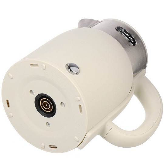 Чайник электрический Lofter, CX-K224-18W, белый, 1.6 л, 1500 Вт, скрытый нагревательный элемент, пластик