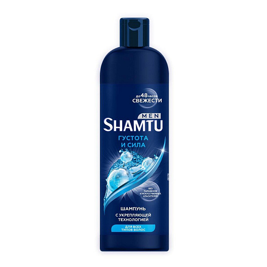 Шампунь Shamtu, Густые и сильные, для всех типов волос, для мужчин, 360 мл