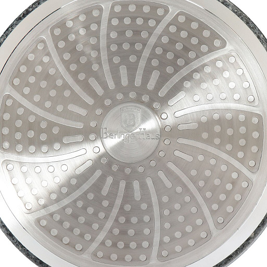 Набор посуды из алюминия Berlinger Haus Forest Line 1571-ВН (кастрюля, сковорода, сотейник, крышка), 3 предмета