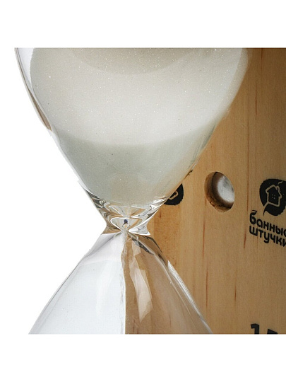Часы песочные, 6.5х9х19.5 см, Банные штучки, Люкс, 18035