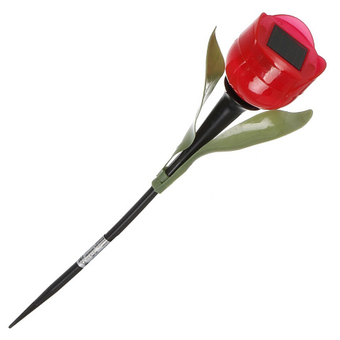 Светильник садовый Ultraflash, SGL-006, на солнечной батарее, грунтовый, тюльпан, в ассортименте