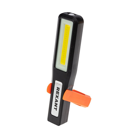 Фонарь ручной, Rexant, NEW AGE, 3 реж+ режим SOS., на магните, подвесной, аккум+USB, 75-1704