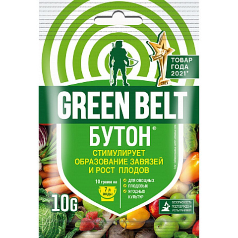 Удобрение Бутон для образования завязей и роста плодов, 10г, порошок, GREEN BELT