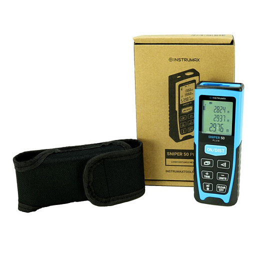 Дальномер лазерный, 0.05-50 м, Instrumax, Sniper 50 Plus, IM0116