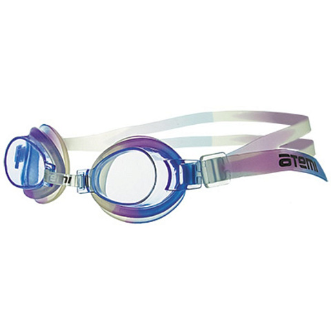 Очки для плавания Atemi, дет.,PVC/силикон (бел/гол/сирен), S306, 00000098123