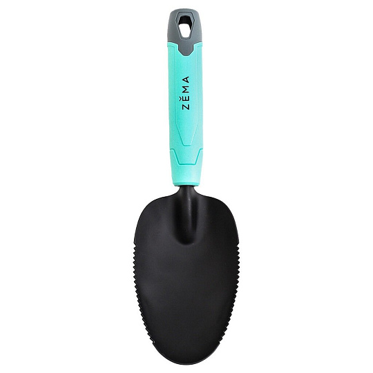 Совок посадочный тефлоновое покрытие, нержавеющая сталь, универсальный, Zema, Накаба, ZM 2107