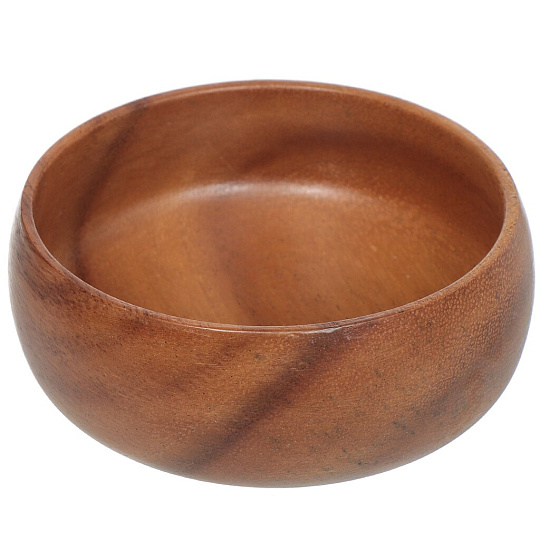 Салатник дерево, круглый, 10х4 см, Калабаш, Oriental Way, WD-32901