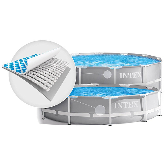 Бассейн каркасный Intex, 305х76 см, Prism Frame, 26702NP, фильтр-насос, 4485 л