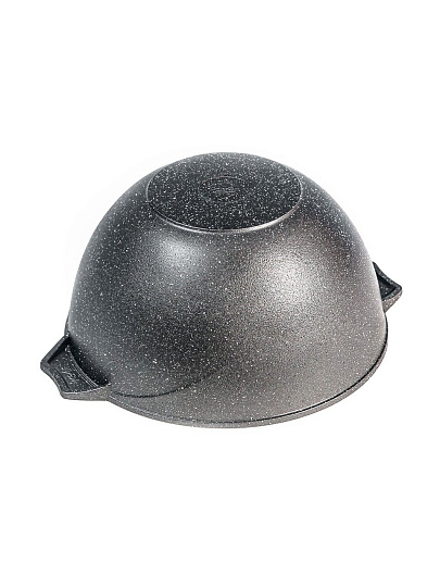 Казан алюминий, антипригарное покрытие, 5 л, Гранит, с крышкой, Мечта, 55701