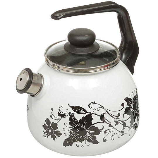 Чайник эмалированный Vitross Tango со свистком, 3 л