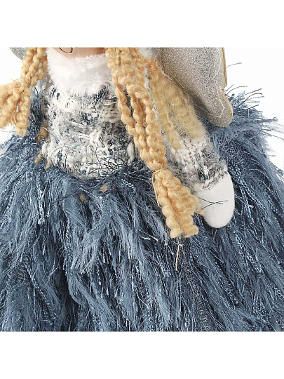Фигурка декоративная Феечка, 20х16х32 см, белая, F010019