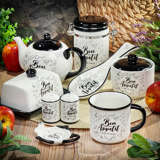 Чайник заварочный доломит, 0.95 л, Daniks, Бон Аппетит