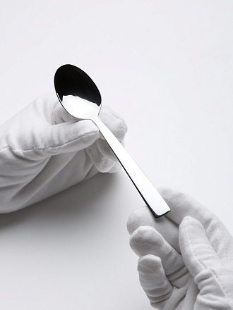 Ложка нержавеющая сталь, 3 предмета, чайная, Daniks, Strict