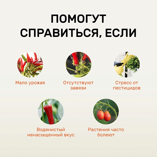 Удобрение Биомолекулы, для огорода на подоконнике, 400 мл, Удобряй