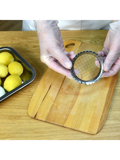 Овощерезка сталь, навеска, 8 мм, Мультидом, Русский винегрет, ЭМ53-162