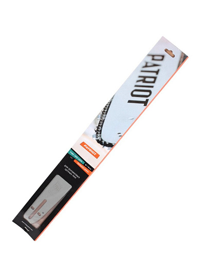 Шина Patriot, P180SPEA041, 18", длина шины 45 см, шаг цепи 3/8 дюйм, 1.3 мм, 64 звена, для Patriot 18", 867131850