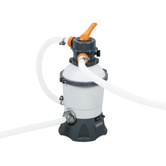 Бассейн каркасный Bestway, 412х201х122 см, Power Steel, 56457, фильтр-насос, лестница, 8124 л, ремкомплект
