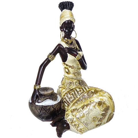 Фигурка декоративная Африканка, 15 см, Y4-3840
