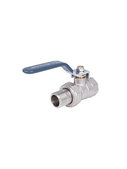 Кран для воды с американкой 3/4", г-ш, ручка, AquaLink