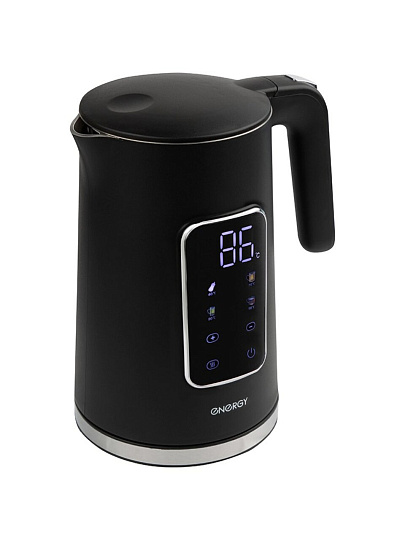 Чайник электрический Energy, E-228, 1.7 л, 2200 Вт, скрытый нагревательный элемент, нержавеющая сталь, пластик