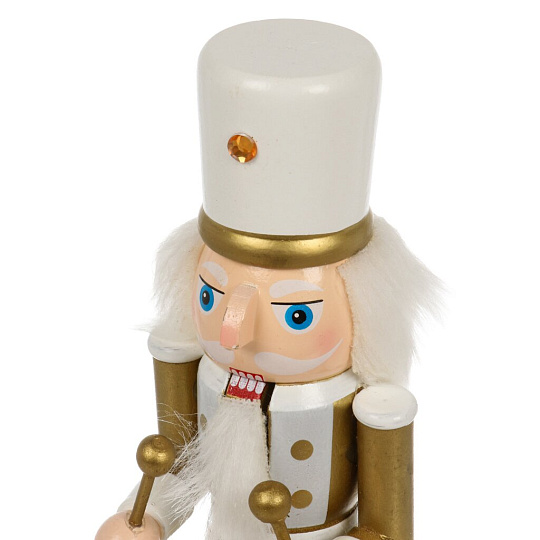 Фигурка декоративная, Щелкунчик, золото, дерево, 25CM, Y4-9373