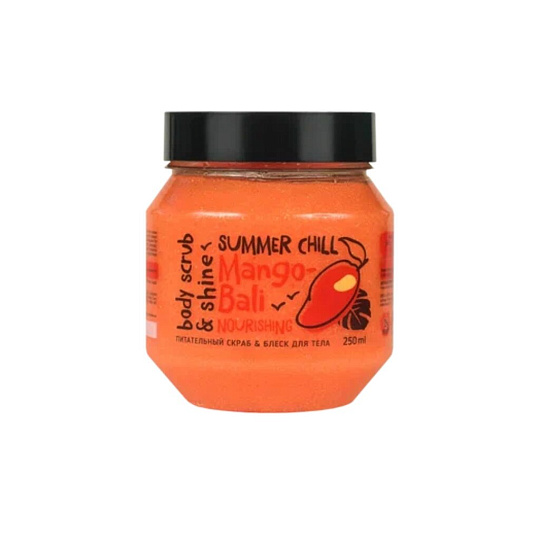 Скраб-блеск для тела Bisou MonoLove bio, Mango-Bali, 250 мл