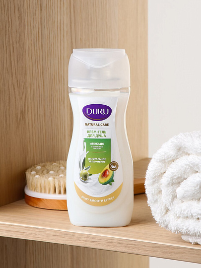 Крем-гель для душа Duru, Natural Care, Авокадо с оливковым маслом, 250 мл