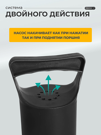 Насос воздушный ручной, 30 см, 3 насадки, Bestway, 62002