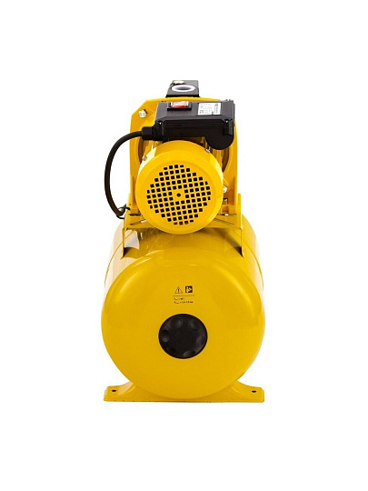 Насосная станция PS1100С, 1100 Вт, 4500 л/ч, ресивер 24 л, подъем 46 м, чугун, Denzel, 97215