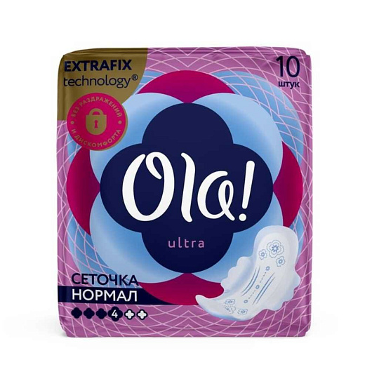 Прокладки женские Ola, Ultra Normal, 10 шт, 50790