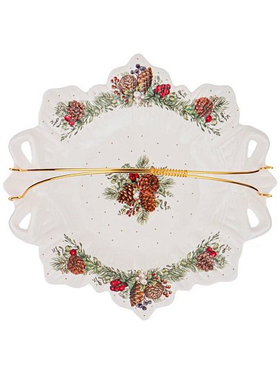 Блюдо фарфор, фигурное, 26 см, Celebration, Lefard, 760-745