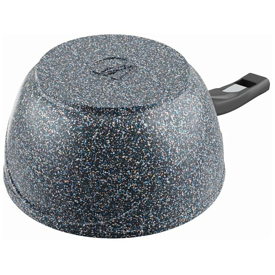 Ковш алюминий, антипригарное покрытие, 1.2 л, крышка стекло, бакелитовая ручка, Мечта, Гранит star, 81803