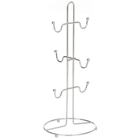 Подставка для кружек, металл, 6 крючков, Y3-1118