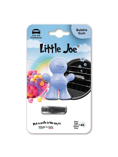 Ароматизатор в машину на дефлектор, сухой 3D, Little Joe, Бабл гам, EF2939