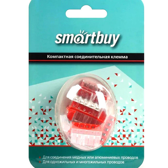 Клемма монтажная, 5 отверстий, Smartbuy, SBE-pwco-5