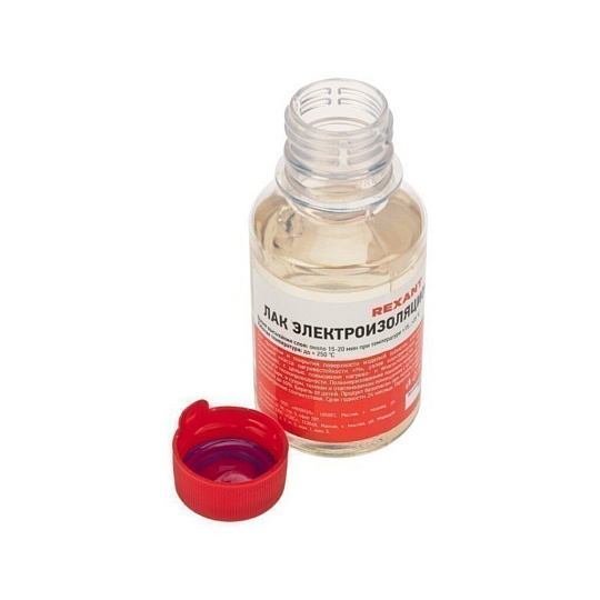 Лак электроизоляционный, KO-921, 100мл, флакон REXANT 09-3789