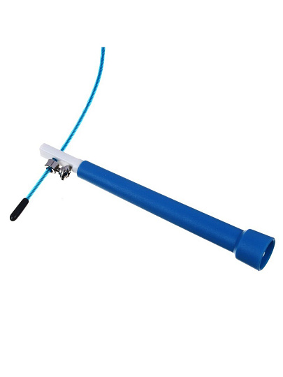 Скакалка 3 м, скоростная, d2.5, ручка, PVC, сталь, SilaPro, 190-015