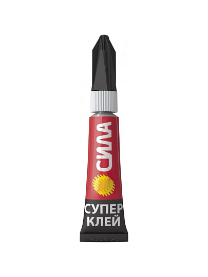 Супер клей Сила, однокомпонентный, 3 г, сверхпрочный, C0039198, SBL1-3