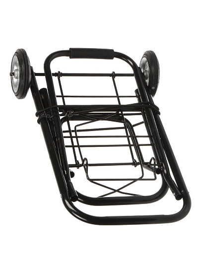 Тележка хозяйственная 100х41х48 см, пластик, металл, складная, без сумки, A150014