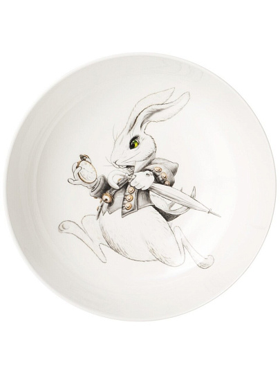 Салатник фарфор, круглый, 18х5.5 см, подарочная упаковка, Wonderland, Lefard, 590-534
