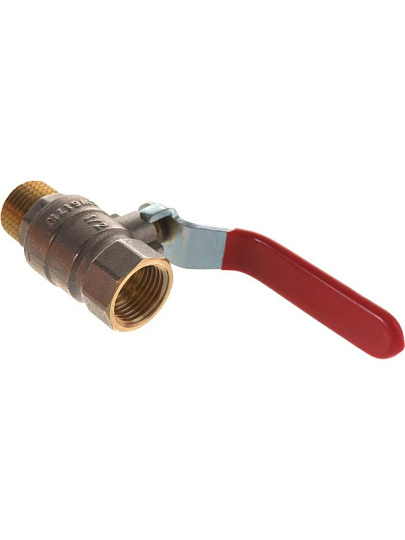 Кран для воды, 1/2'', г-ш, ручка, Rommer