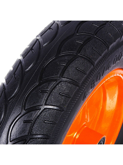 Колесо для тачки полиуретан PU, 4.80/4.00-8, втулка D16 мм, Мави-про