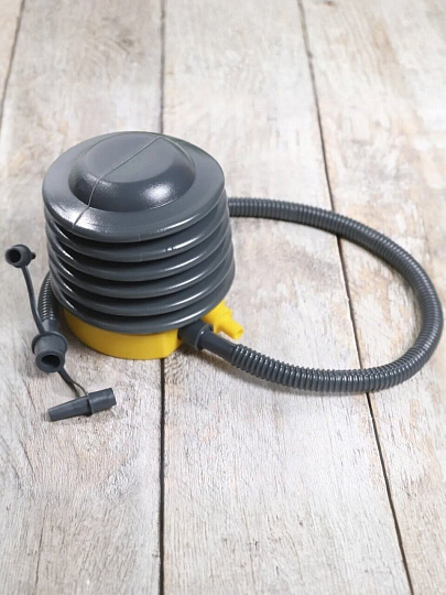 Насос воздушный ножной, 0.3 л, 28х19 см, 3 насадки, Bestway, 62147